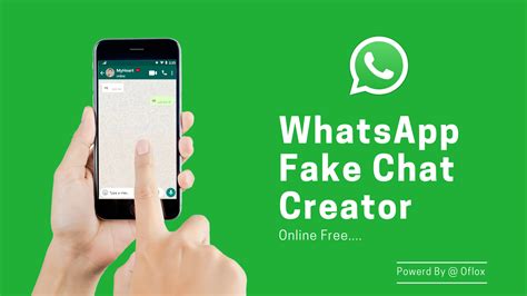 Fake WhatsApp Chat Generator .
